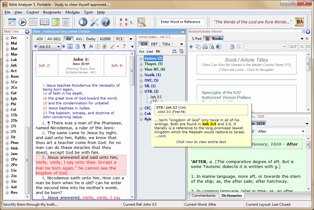 bible show software download