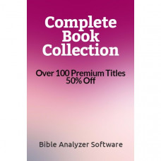 Bible Analyzer Book Collection - 50% Discount